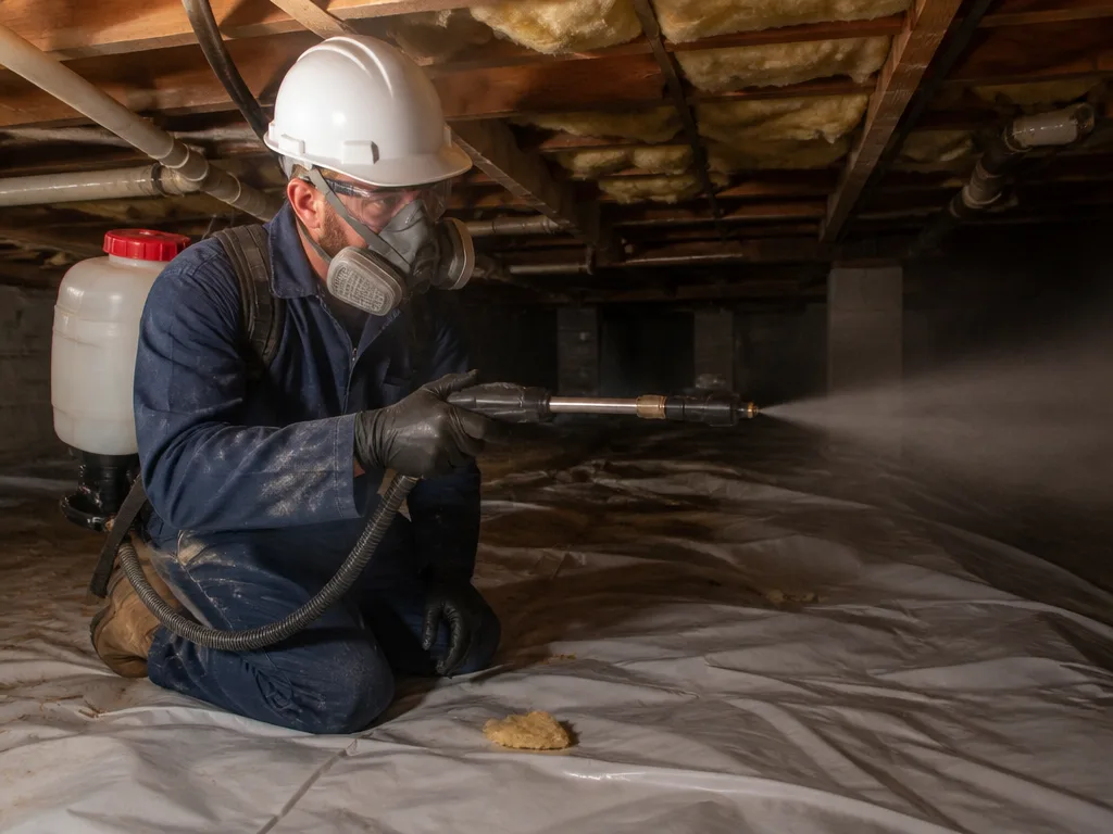 Crawl Space Pest Treatment